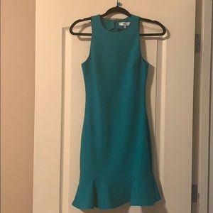 Teal Likely body-con dress